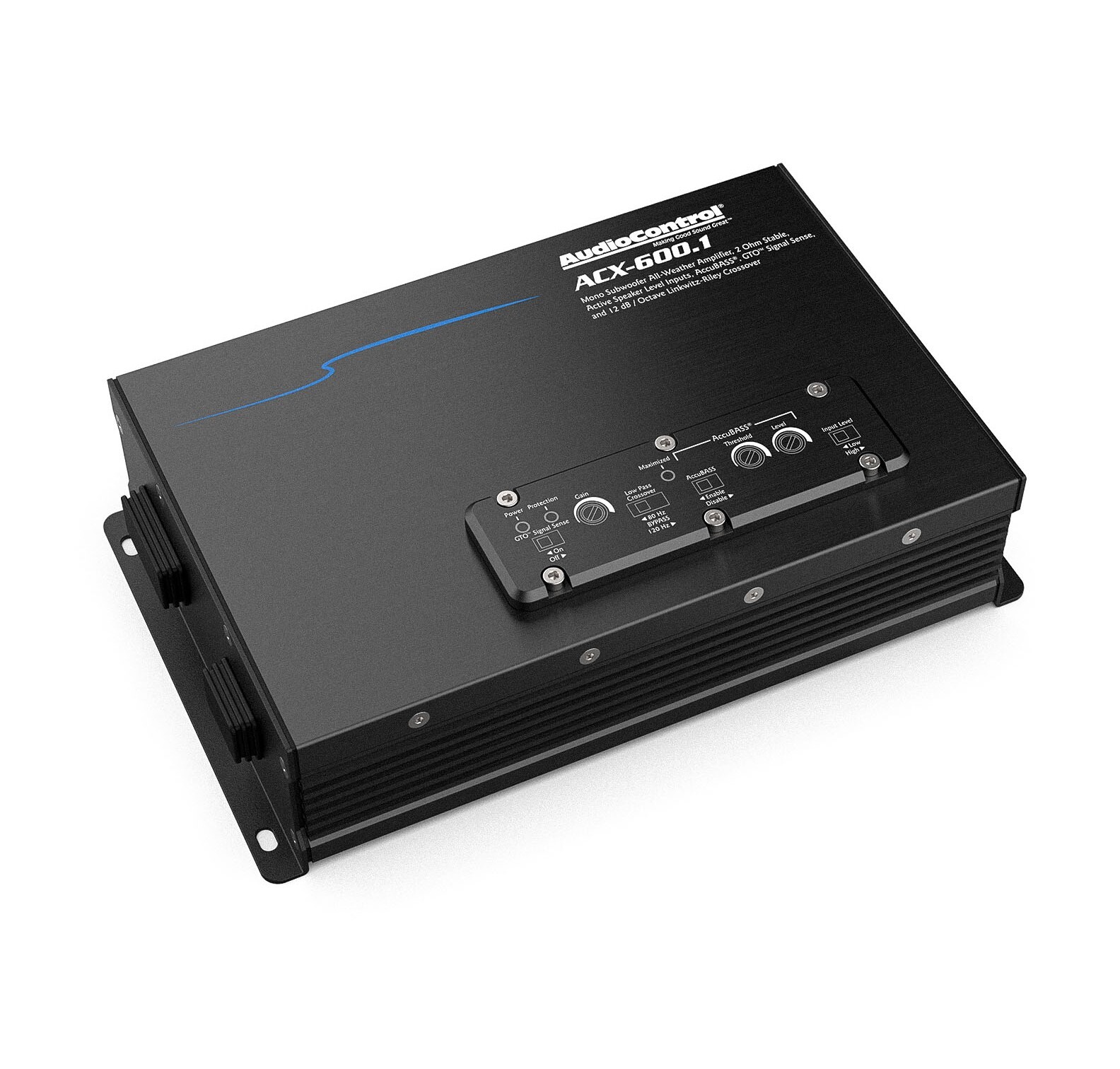 AudioControl ACX-600.1 All Weather Compact Amplifier Monoblock IPX6 Waterproof