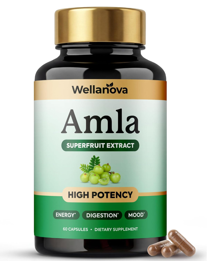 Amla Capsules 1000mg - Amla Superfruit Extract - 60 Capsules