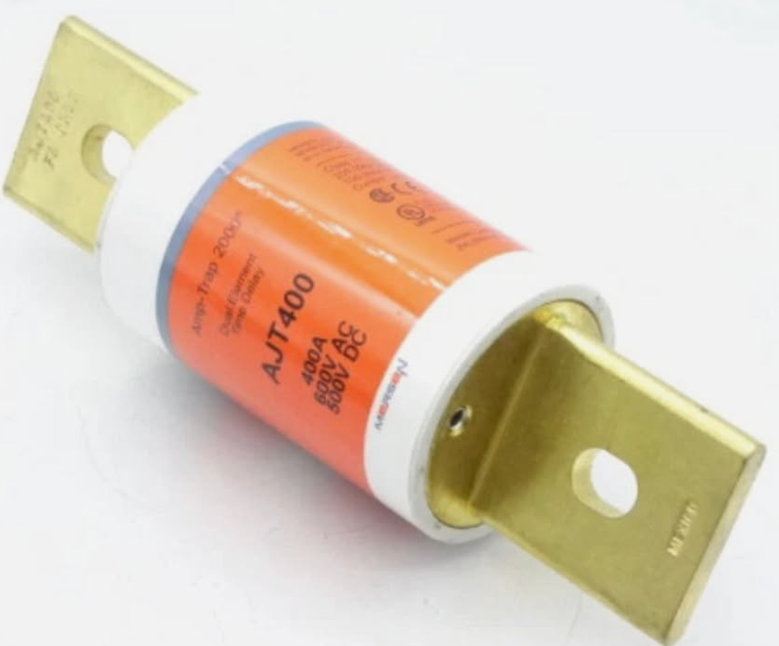 Mersen AJT400 400A 600V Class J Time Delay Fuse Amp-Trap 2000 NEW NOS Mersen AJT400 400A 600V Class J Time Delay Fuse Amp-Trap 2000 NEW NOS