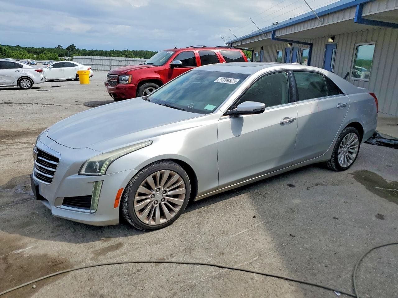 Used Left Headlight Assembly fits: 2016 Cadillac Cts Sdn HID opt T4F from 9/29/1