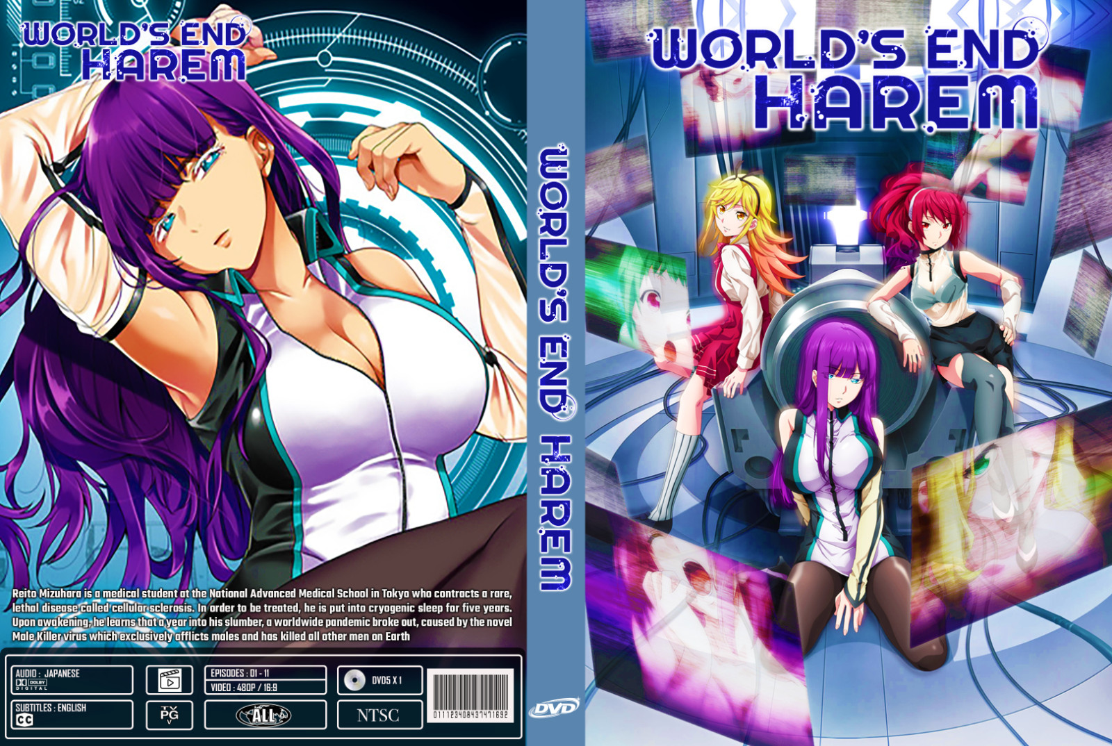 World\'s End Harem Anime Series UNCENSORED Episode 1-11 English Subs