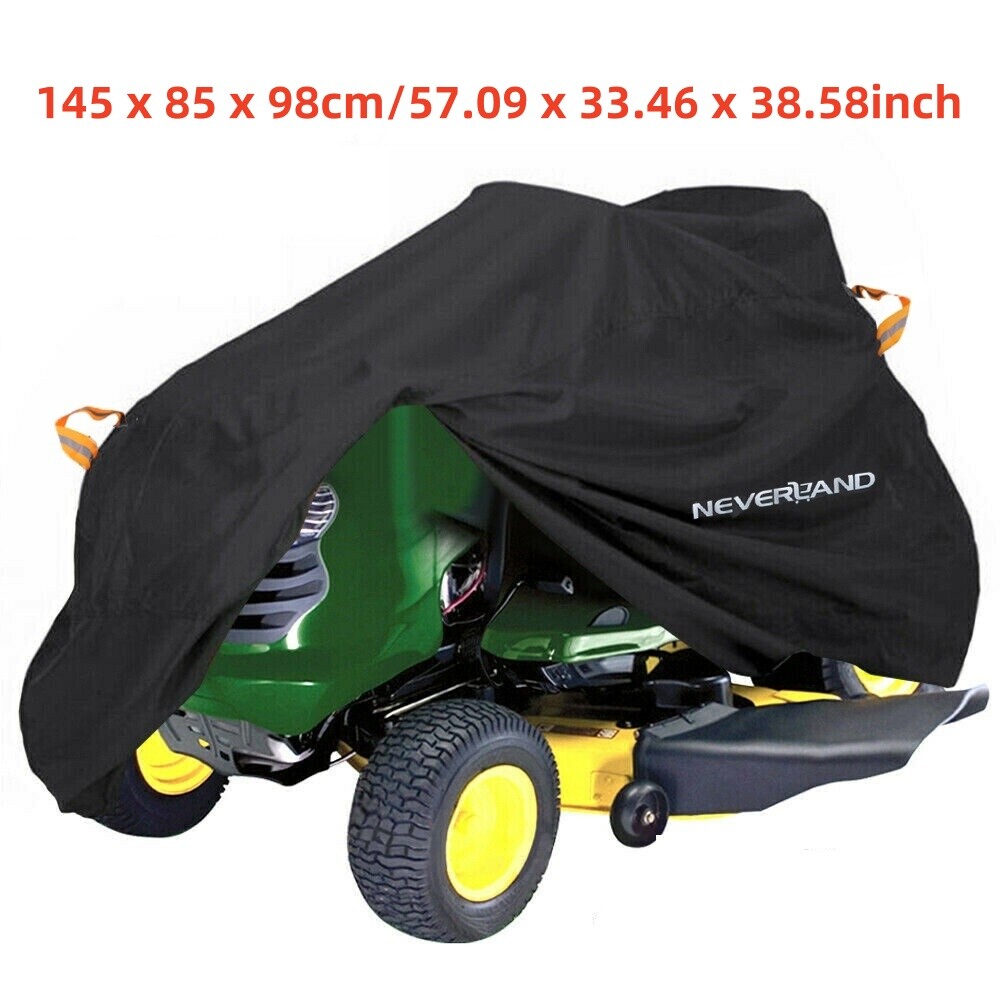 Riding Lawn Mower Tractor Cover Waterproof Rain Dust Sun UV Protector Universal