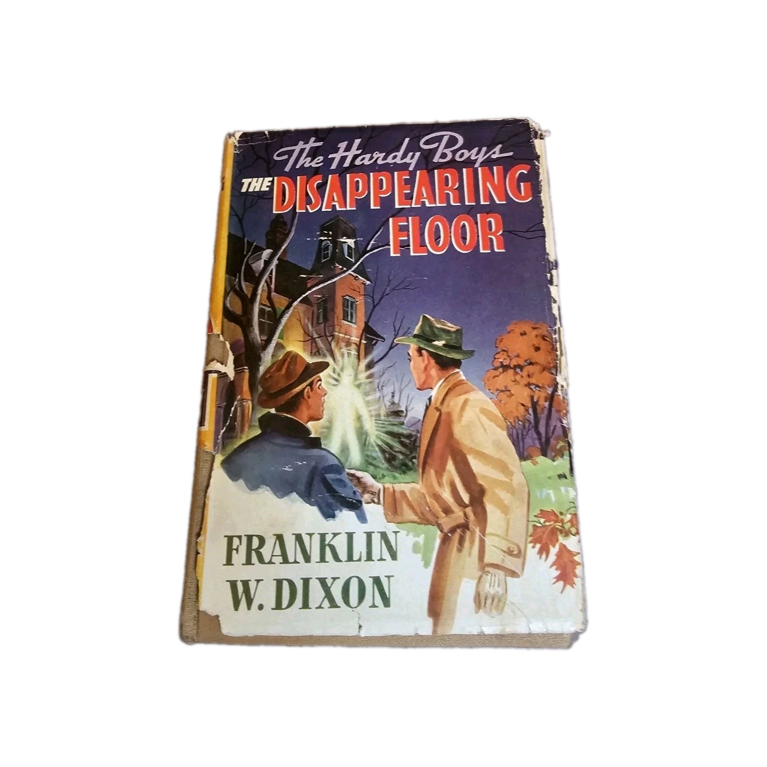 ​The Hardy Boys The Disappearing Floor 1st Edition #19 Franklin W. Dixon 1940 HC