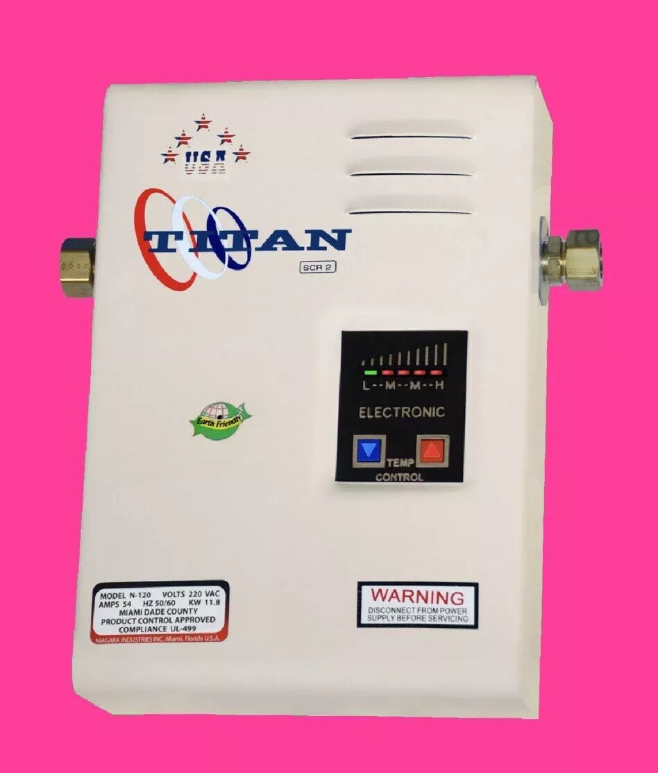 Electric SCR2 Titan N-120 Tankless Water Heater, Brand New, 