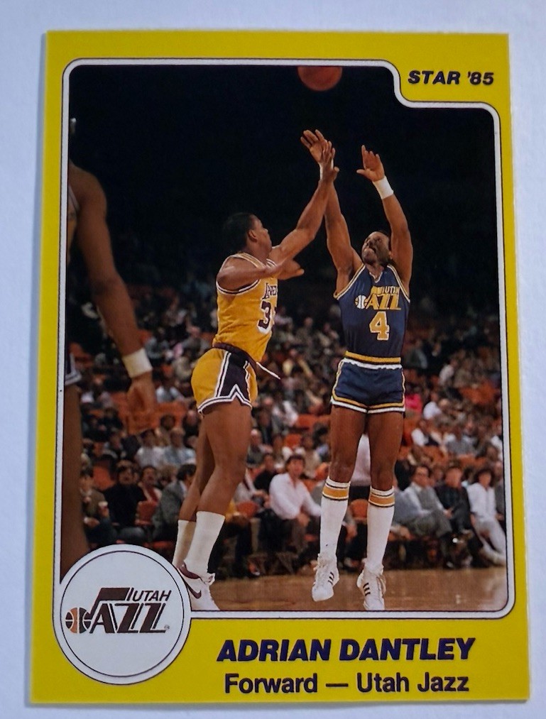 1984-85 Star - Adrian Dantley #228 1984-85 Star - Adrian Dantley #228