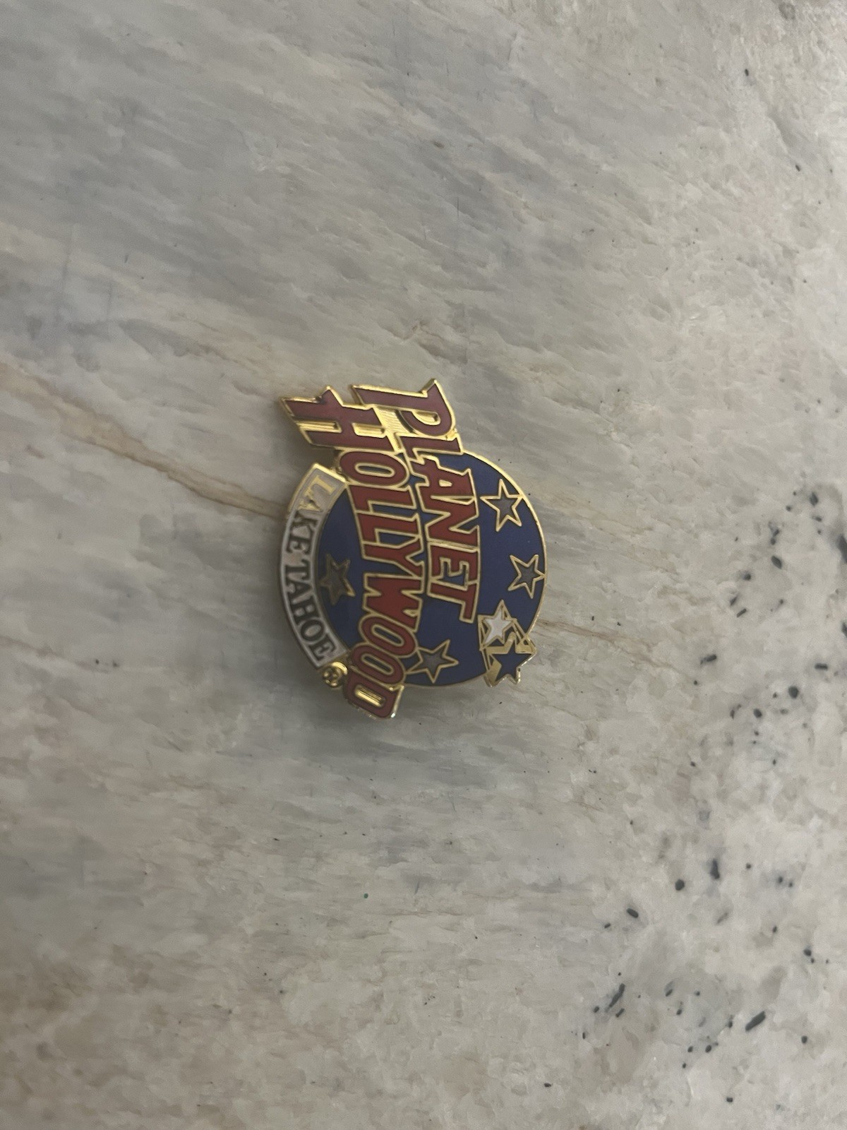 Planet Hollywood Lake Tahoe, Nevada Souvinir Lapel Pin 1990s