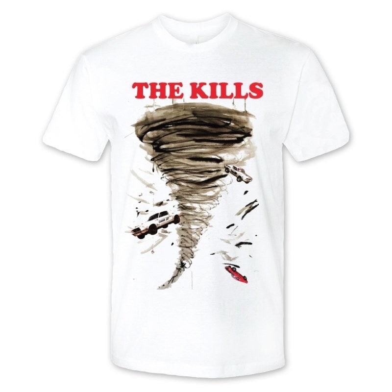 The Kills Official T Shirt Size Medium NEW Tornado Design by Alison SHIPS FREE