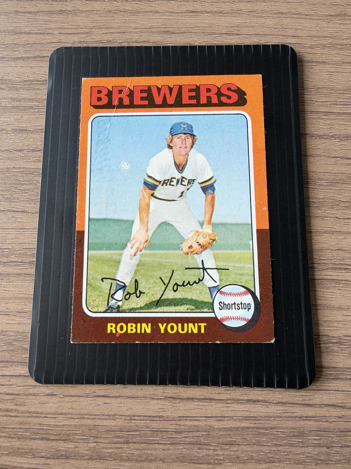 Topps 1975 Robin Yount #223 RC Rookie Brewers Vintage Baseball SEE DESCRIPTION