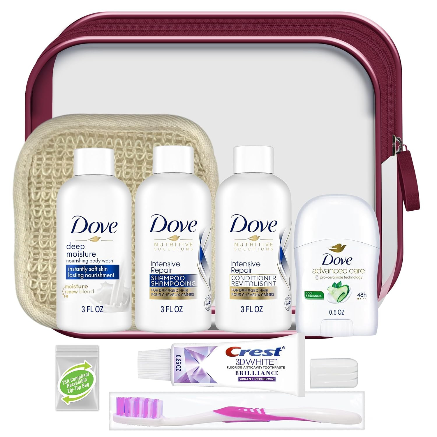 Women’S 10Pc Kit Featuring Dove