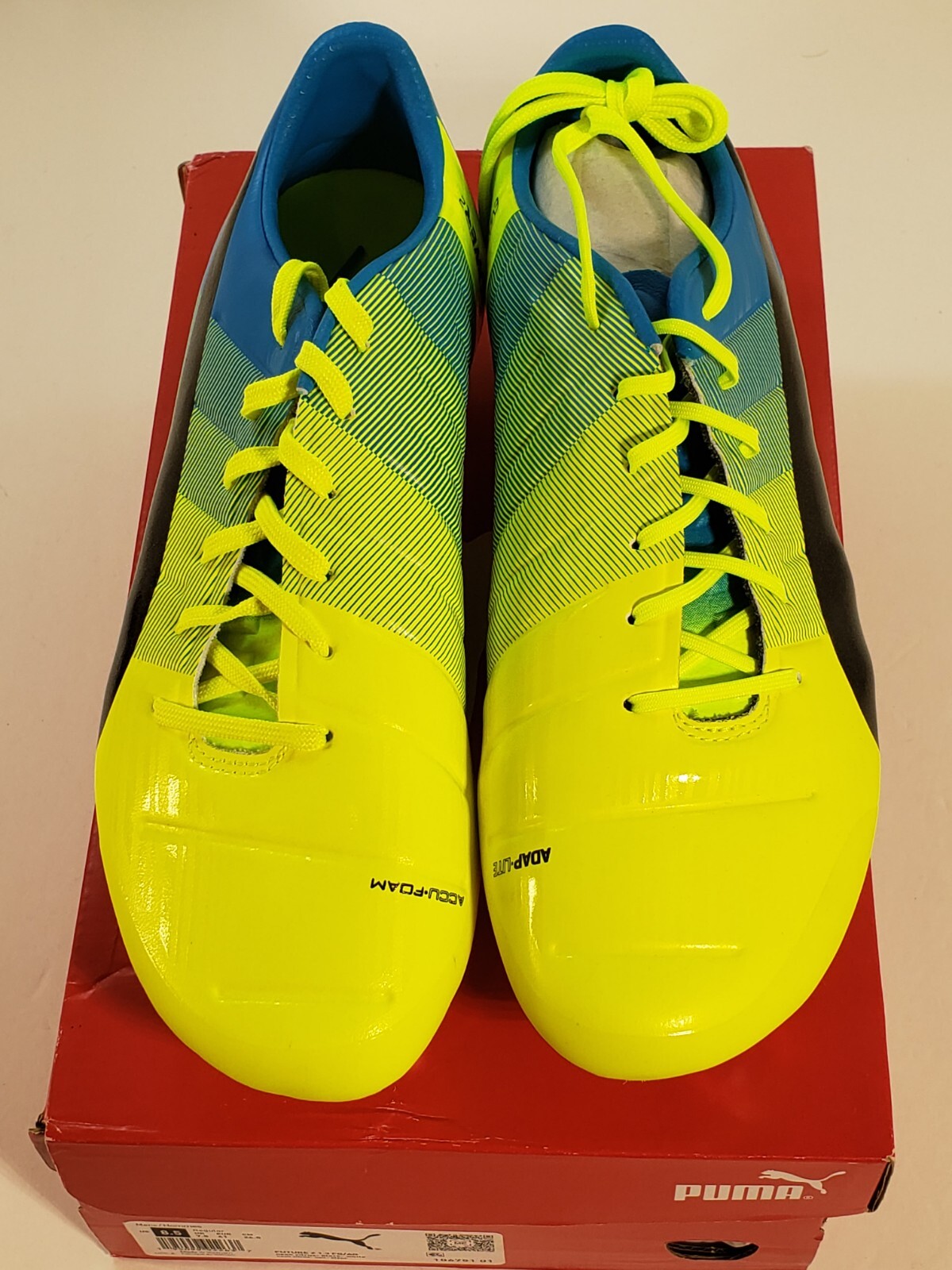 GENUINE PUMA EVO POWER 1.3 SG Soccer Cleats MEN\'S Size 8.5 US GENUINE PUMA EVO POWER 1.3 SG Soccer Cleats MEN\'S Size 8.5 US