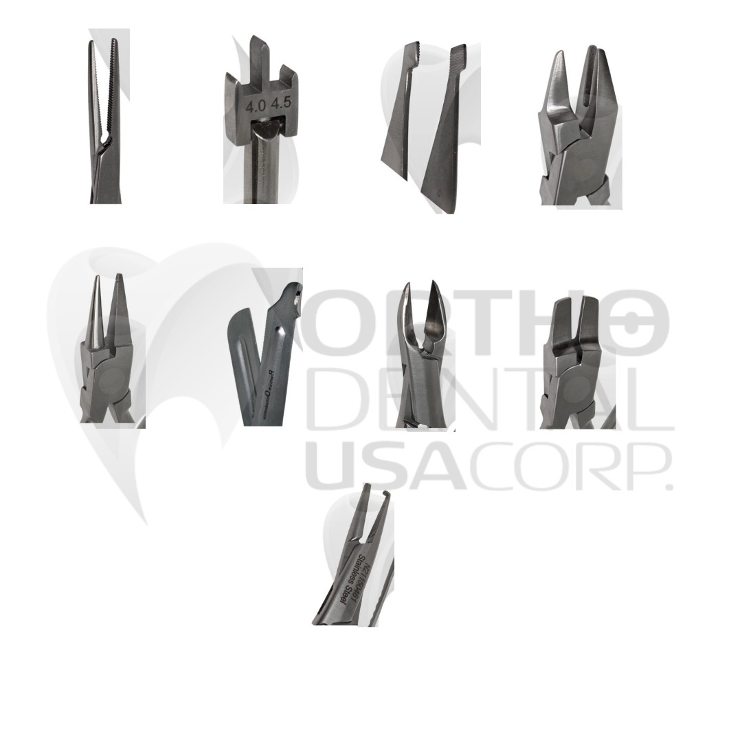 Set x 5 Orthodontics Pliers and Hand Instruments Orthodentalusa USA Seller