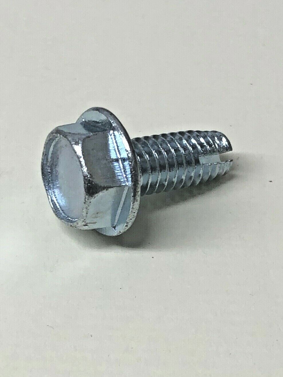 (100) 5/16-18X3/4 Thread Cutting Screw Type 1 Hex Flange Steel Self Tap 5/16x3/4