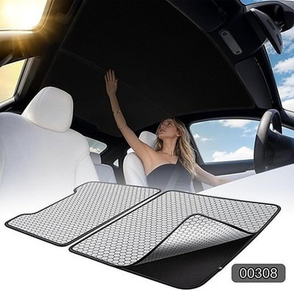 Tesla Model Y Juniper Roof Sunshade Nmoiss Double-Layer #R038