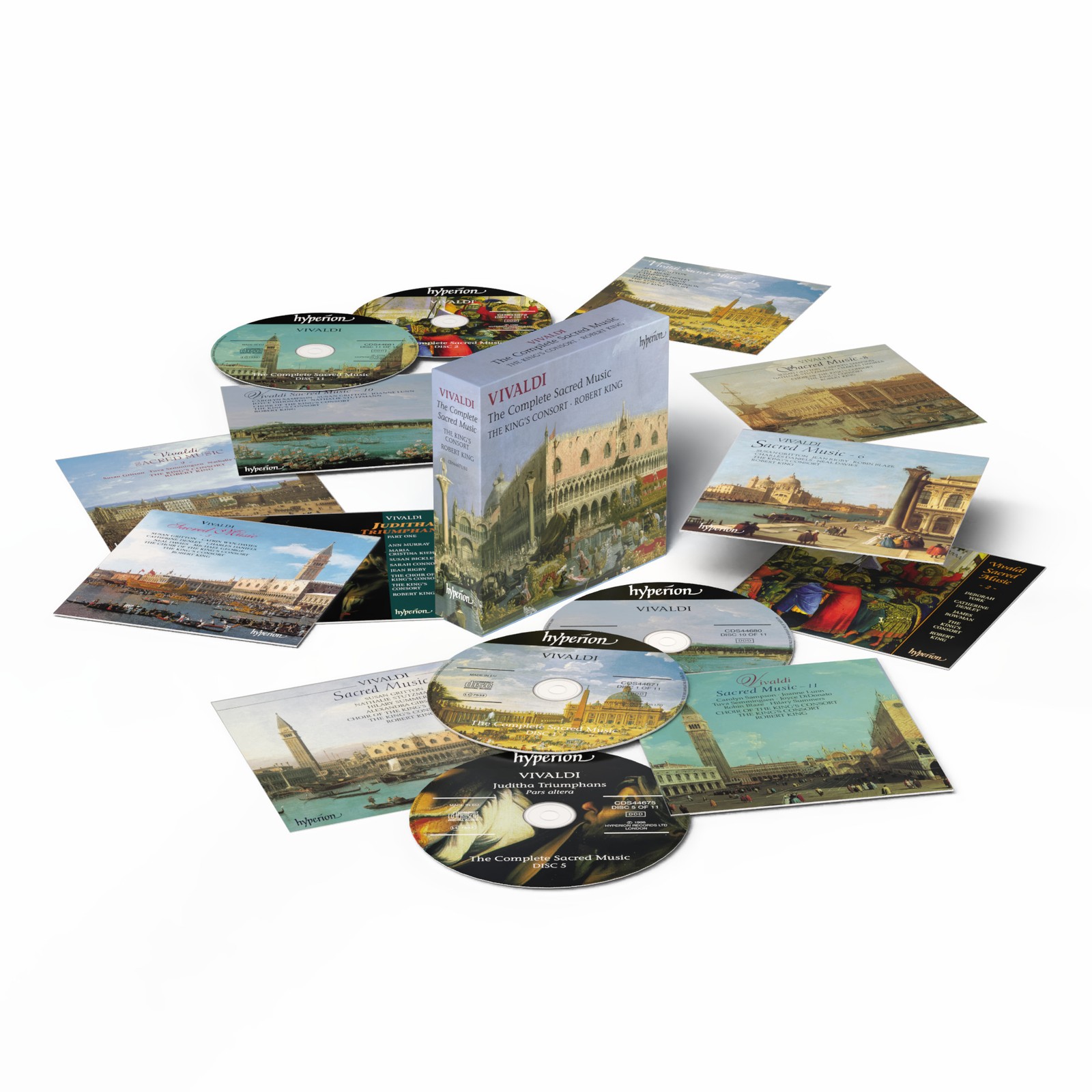 Antonio Vivaldi Vivaldi: The Complete Sacred Music (CD) Box Set (UK IMPORT)