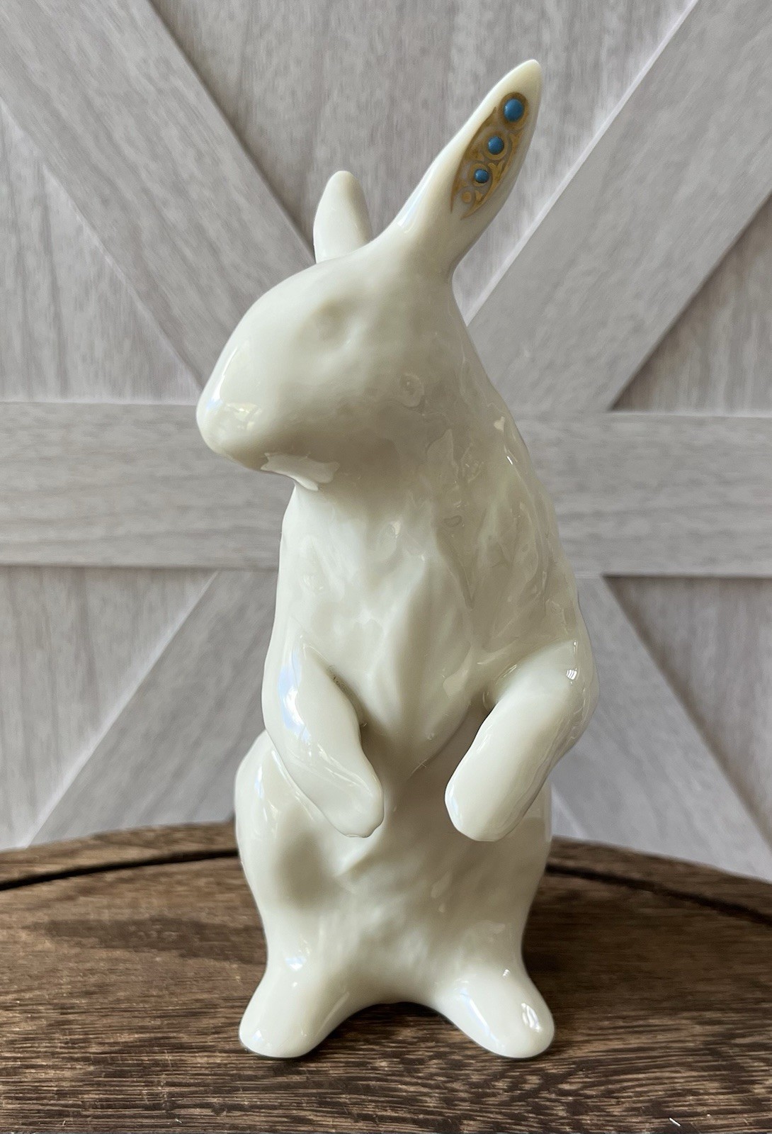 Vintage Lenox China Jewels Collection Standing Rabbit 1991 Made in USA