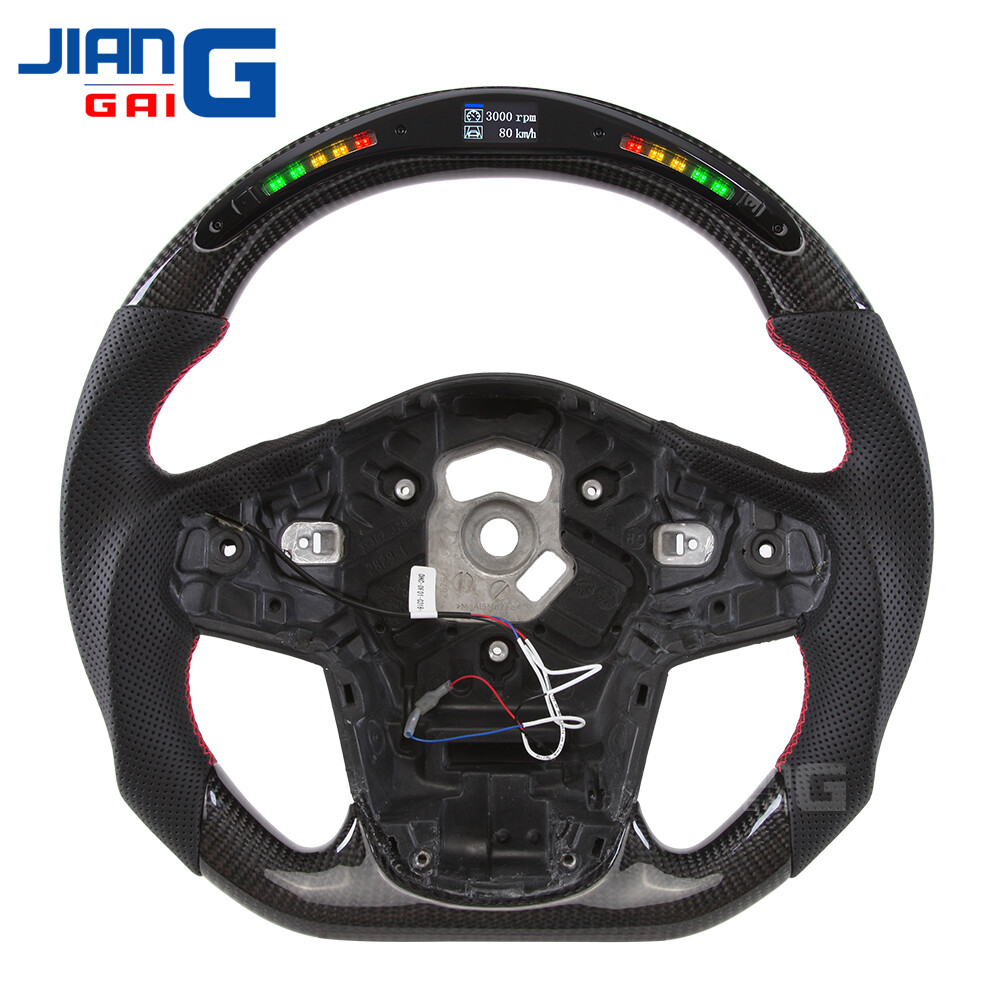 Carbon Fiber LED Custom Steering Wheel Fit Toyota GR Supra A90 MKV MK5 MK4 2020+