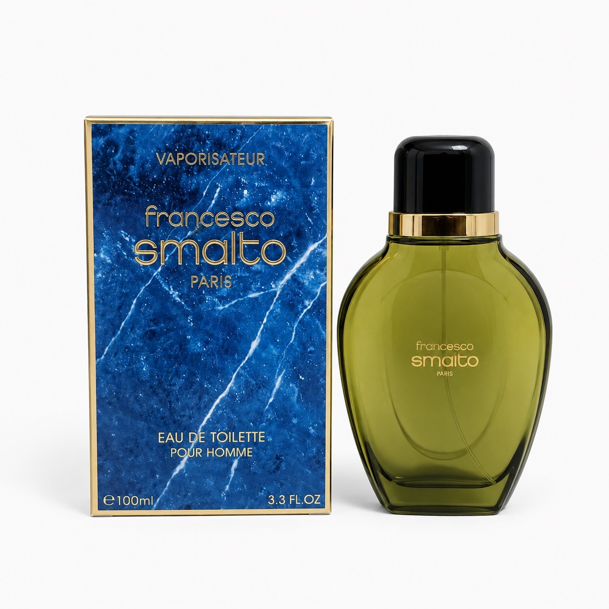 Francesco SMALTO Eau De Toilette For Men 3.3 SPRAY  New In Box 100ml.