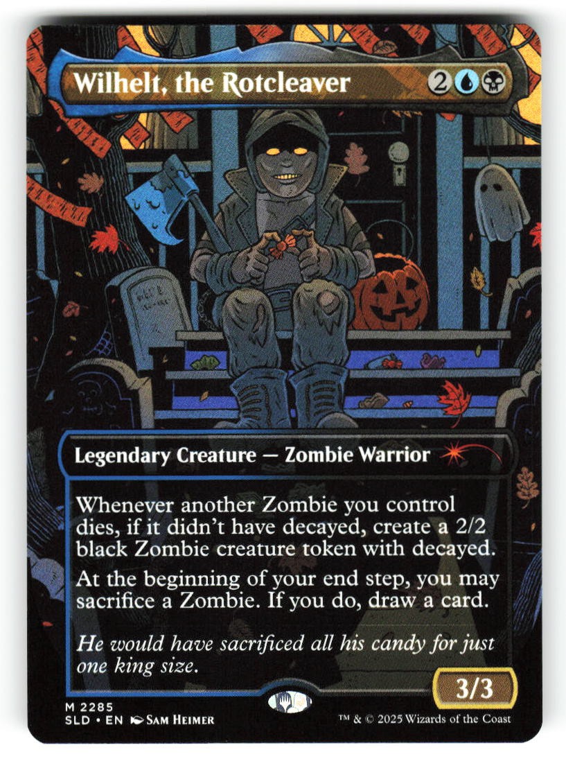 Wilhelt, The Rotcleaver #2285 (NM) (Non-Foil) (SLD) Secret Lair Magic MTG