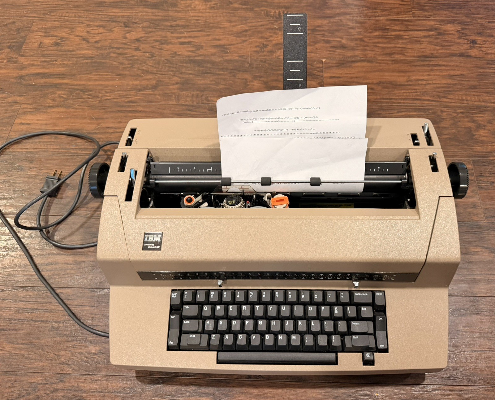 Rare IBM Correcting Selectric III Series Electric Typewriter excellent condition Rare IBM Correcting Selectric III Series Electric Typewriter excellent condition