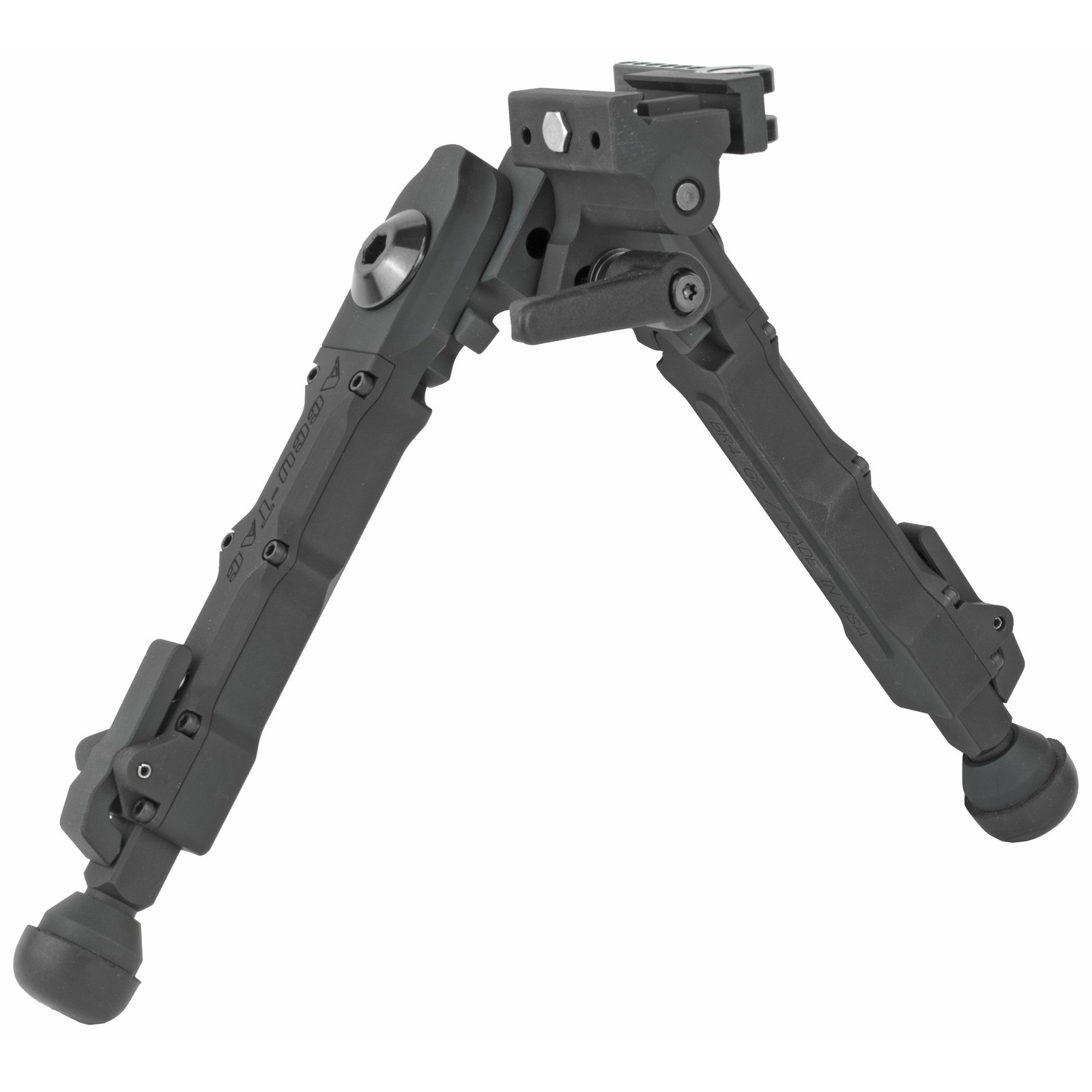 Accu-Tac BR-4 G2 Quick Detach Rifle Bipod 5-Position Picatinny Black BRB-G200