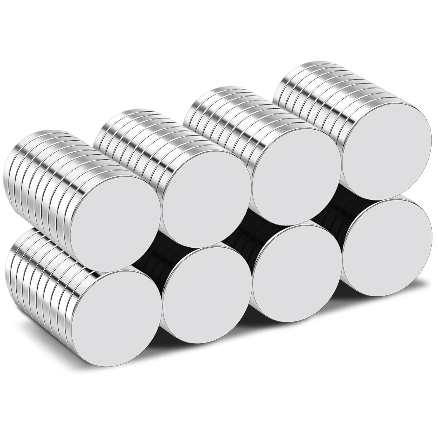 80Pcs Small Round Refrigerator Magnets 12x2mm Strong Magnetic Holders 80Pcs Small Round Refrigerator Magnets 12x2mm Strong Magnetic Holders