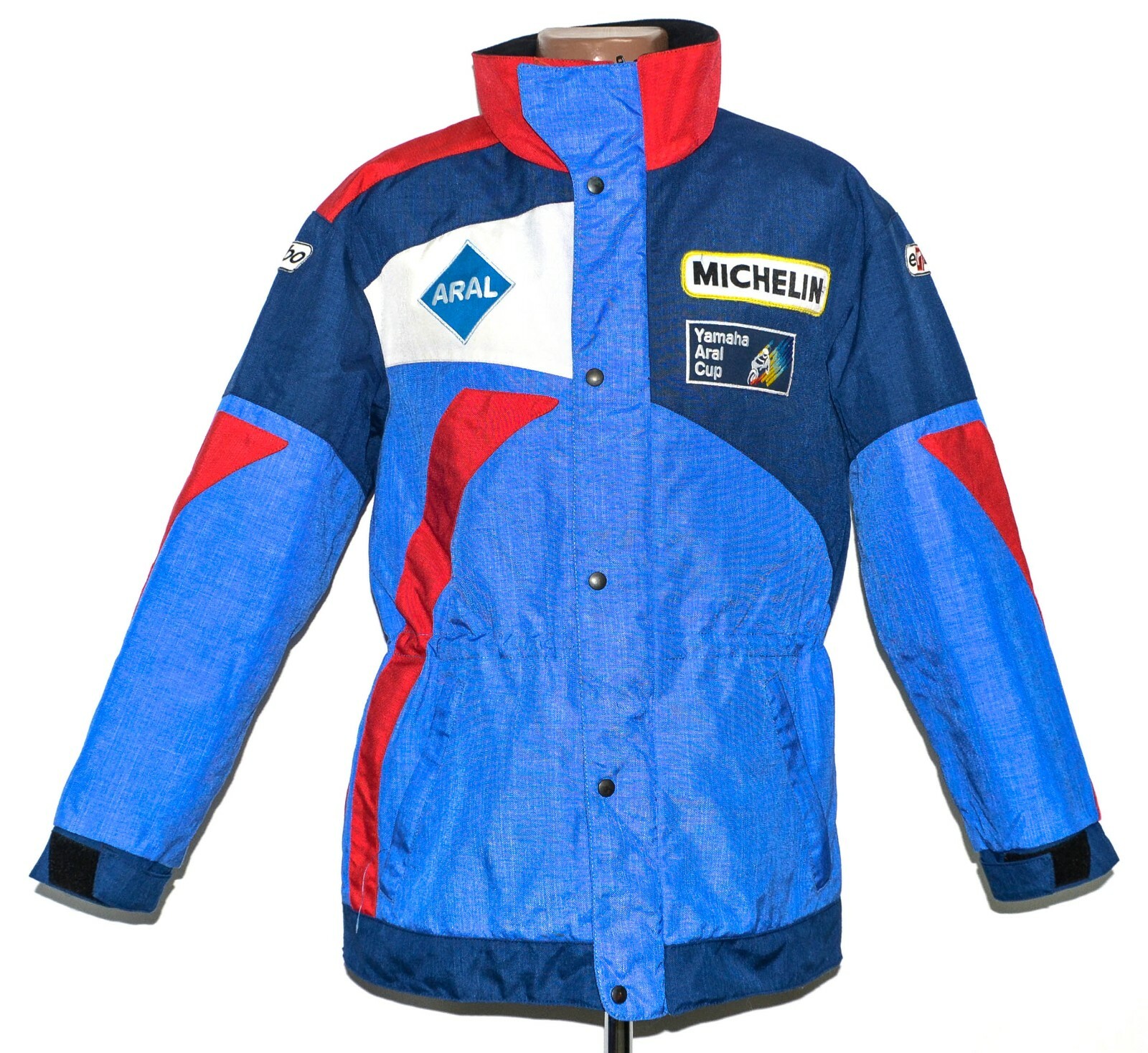 VINTAGE ERBO YAMAHA ARAL CUP MOTORCYCLE RACING JACKET SIZE M MADE IN GERMANY