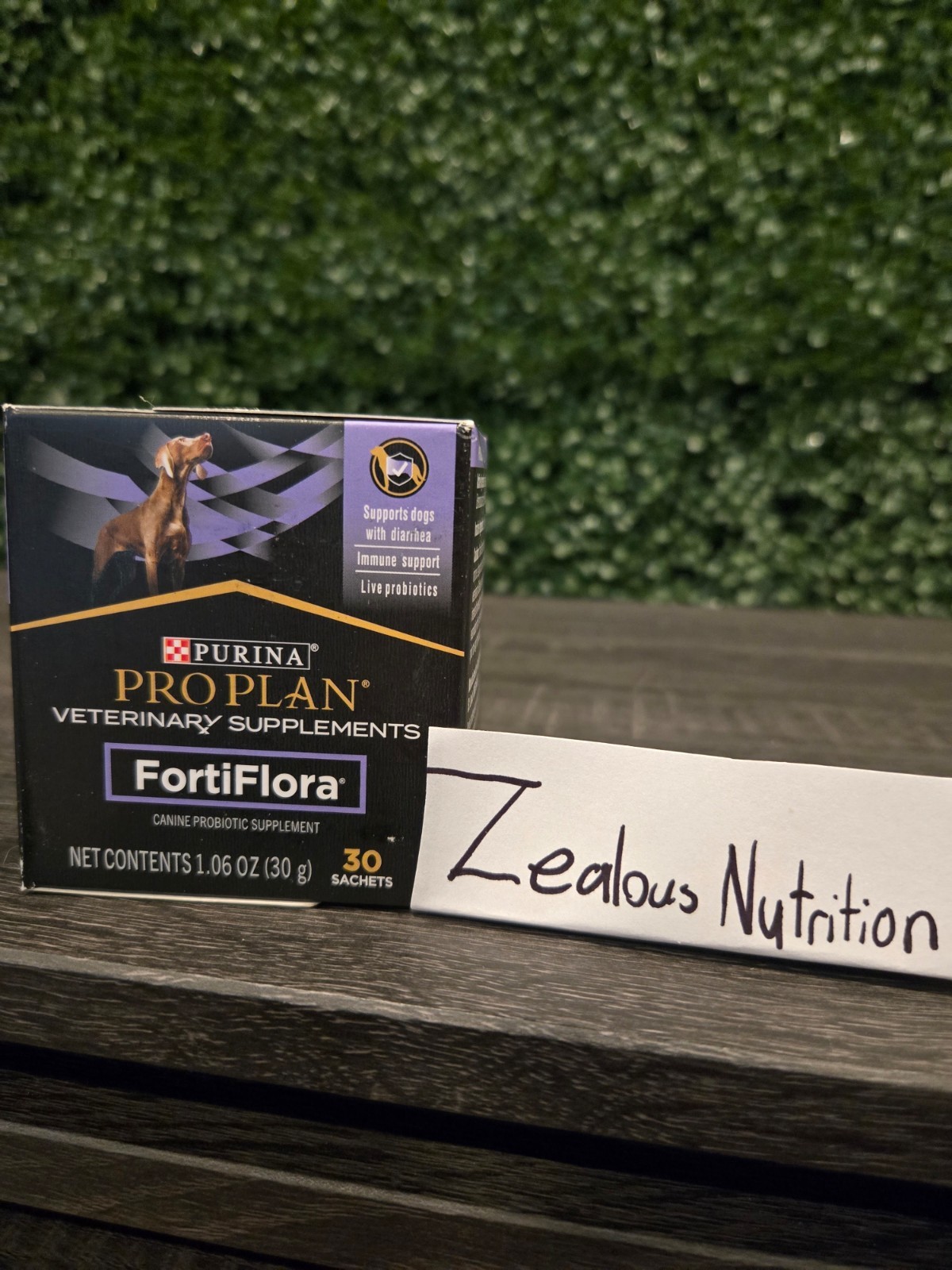 Purina Pro Plan FortiFlora Dog Probiotic Supplement, 30 Sachets, Exp 09/2028