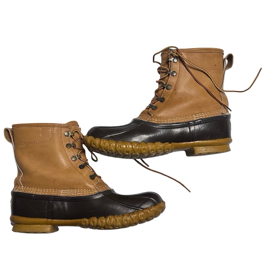 Vintage L.L. Bean Bean Boots Thinsulate Duck Boots Made in USA Size 10
