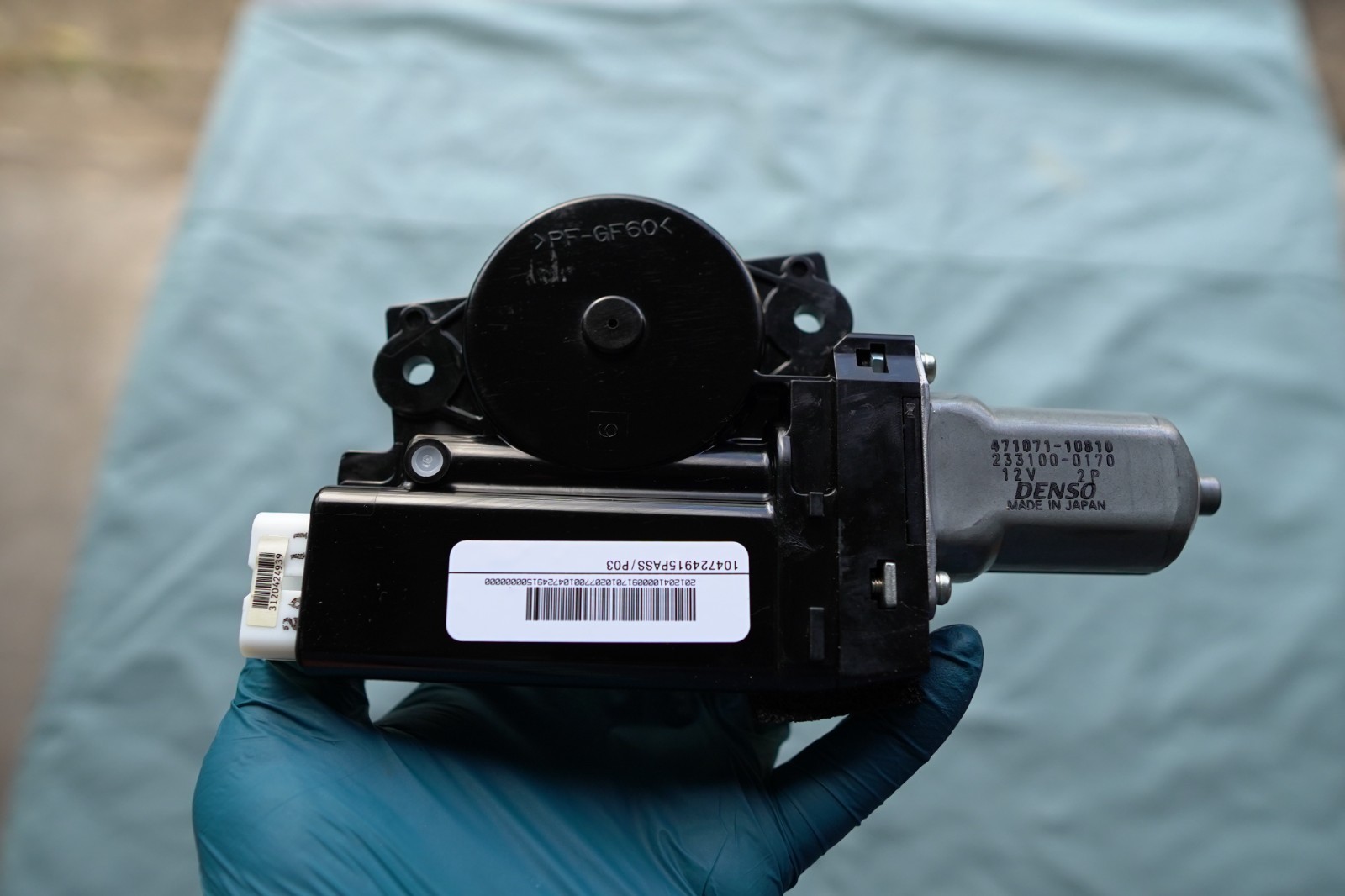 05 - 10 TOYOTA AVALON SUNROOF SUN MOON ROOF MOTOR 471071-10810 05 - 10 TOYOTA AVALON SUNROOF SUN MOON ROOF MOTOR 471071-10810