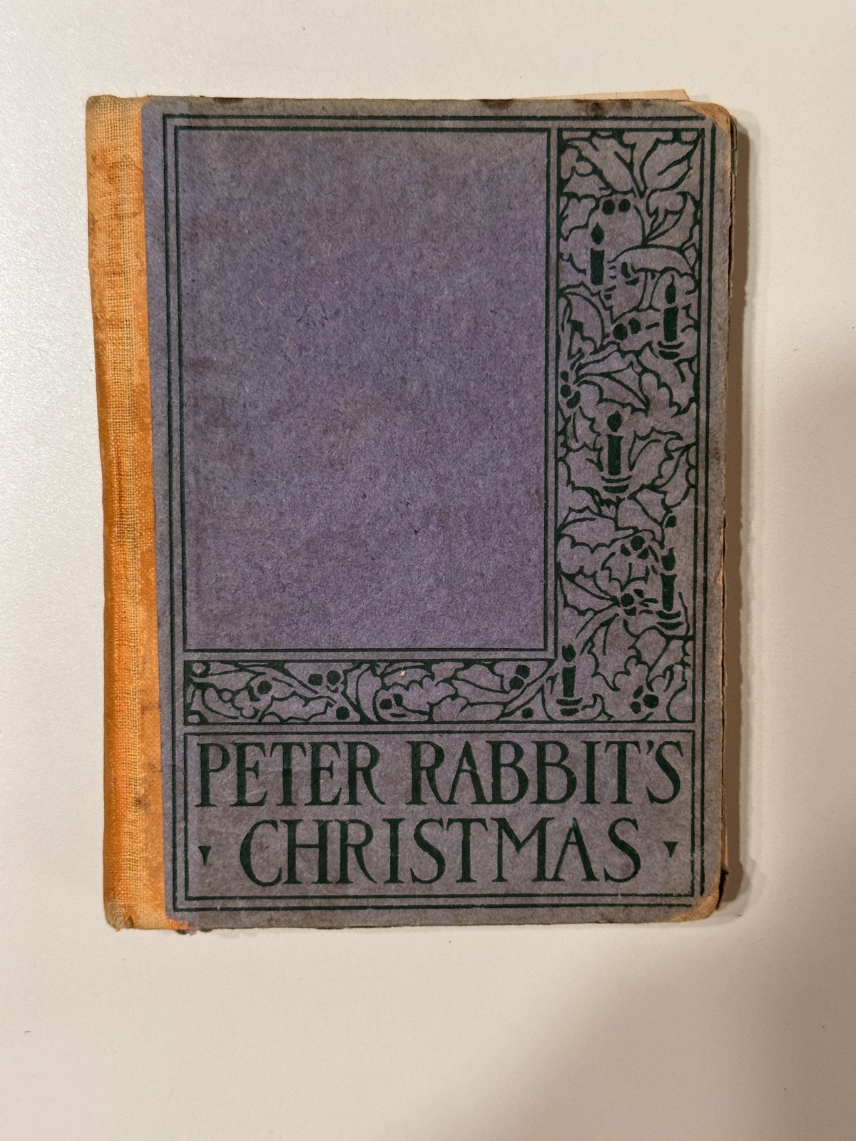 Antique 1917 Peter Rabbits Christmas By Duff Graham Altemus Co Loose Pages AS IS