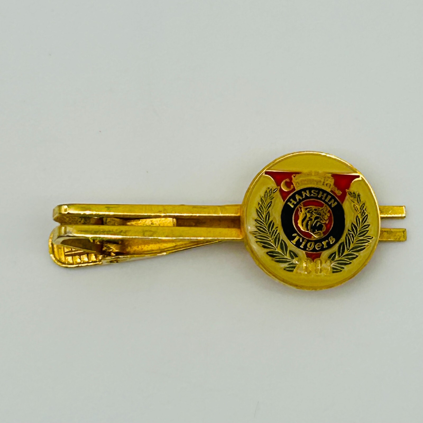 VINTAGE Hanshin Tigers Tie Clip Bar Clasp 2003 Central League Champions Japan VINTAGE Hanshin Tigers Tie Clip Bar Clasp 2003 Central League Champions Japan