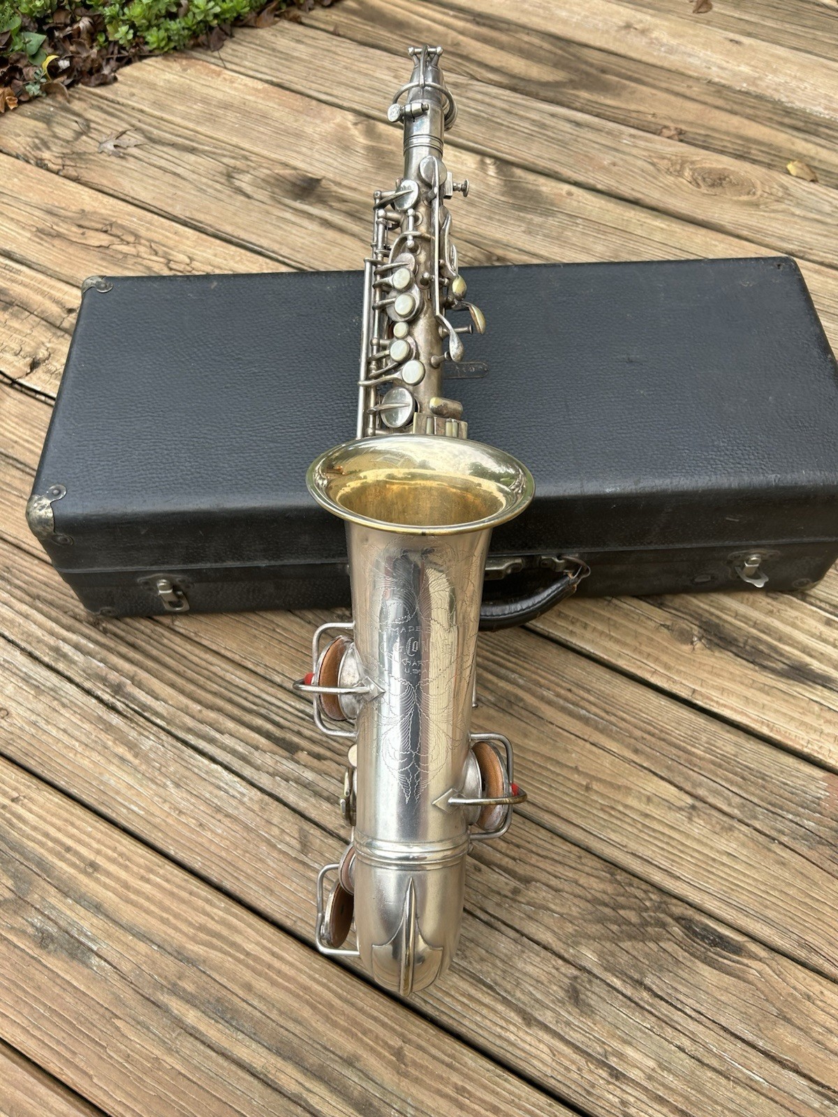 1920s Conn New Wonder Alto Saxophone With Case
