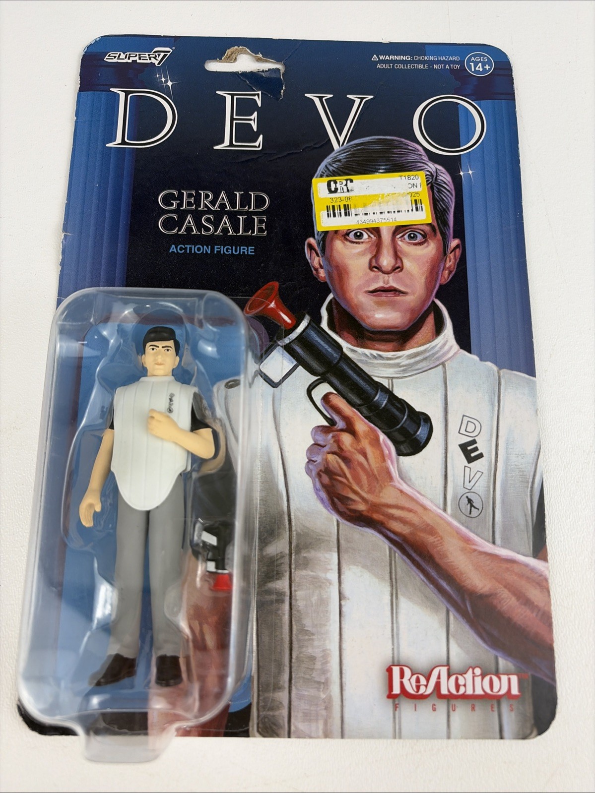 Super7 Music Devo Gerald Casale Action Figure Reaction New 