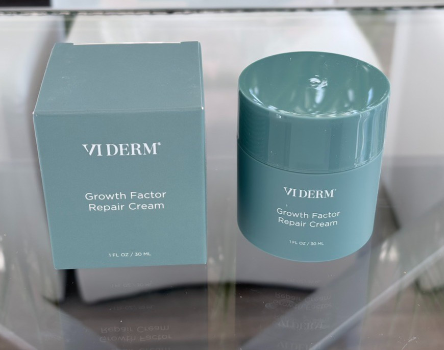 Vi Derm Growth Factor Repair Cream Peptide 1 oz / 30 ml New in Retail Packaging