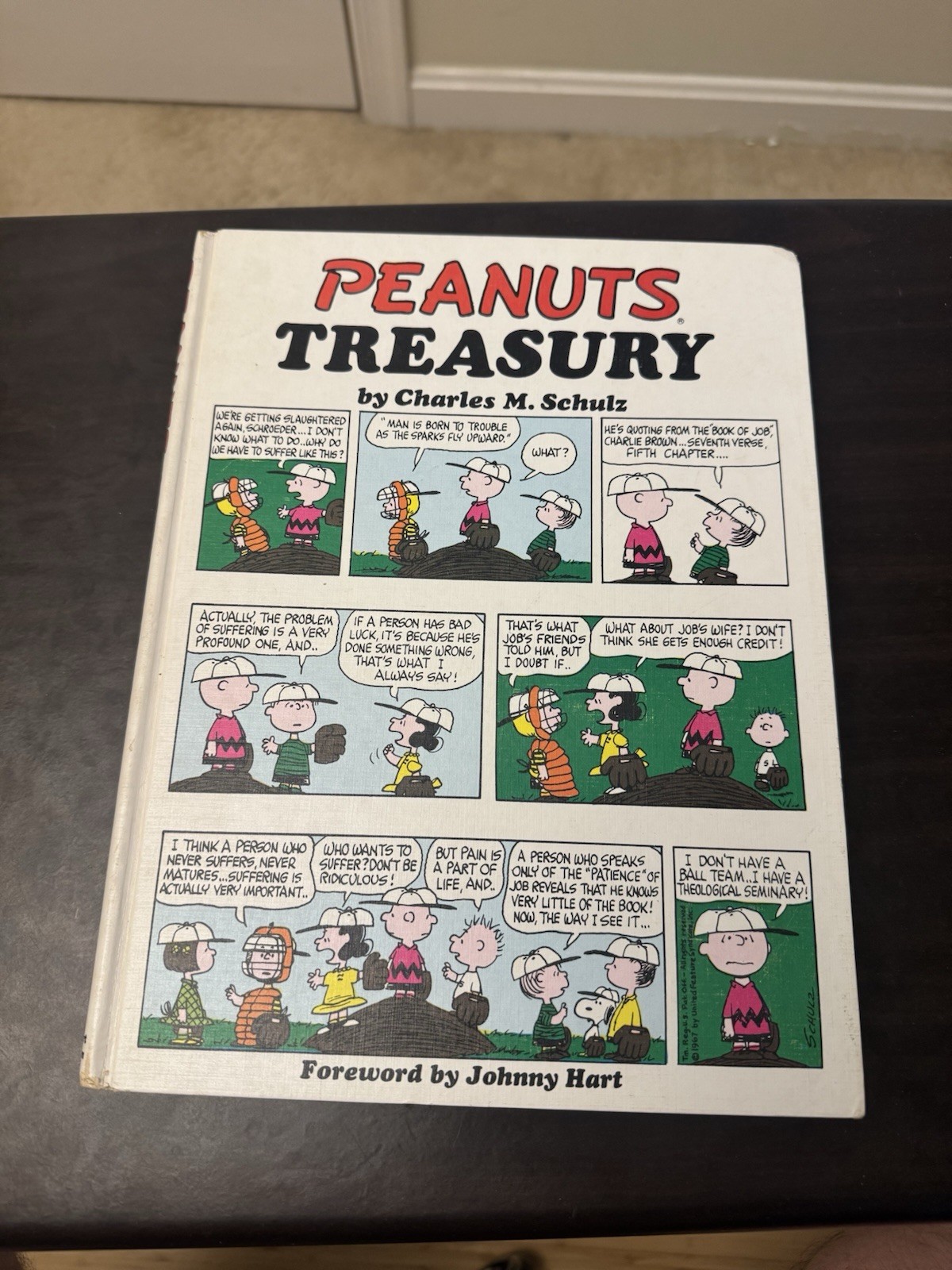 Peanuts Treasury | by Charles Schulz | HC\DJ | First Edition 1968 VG