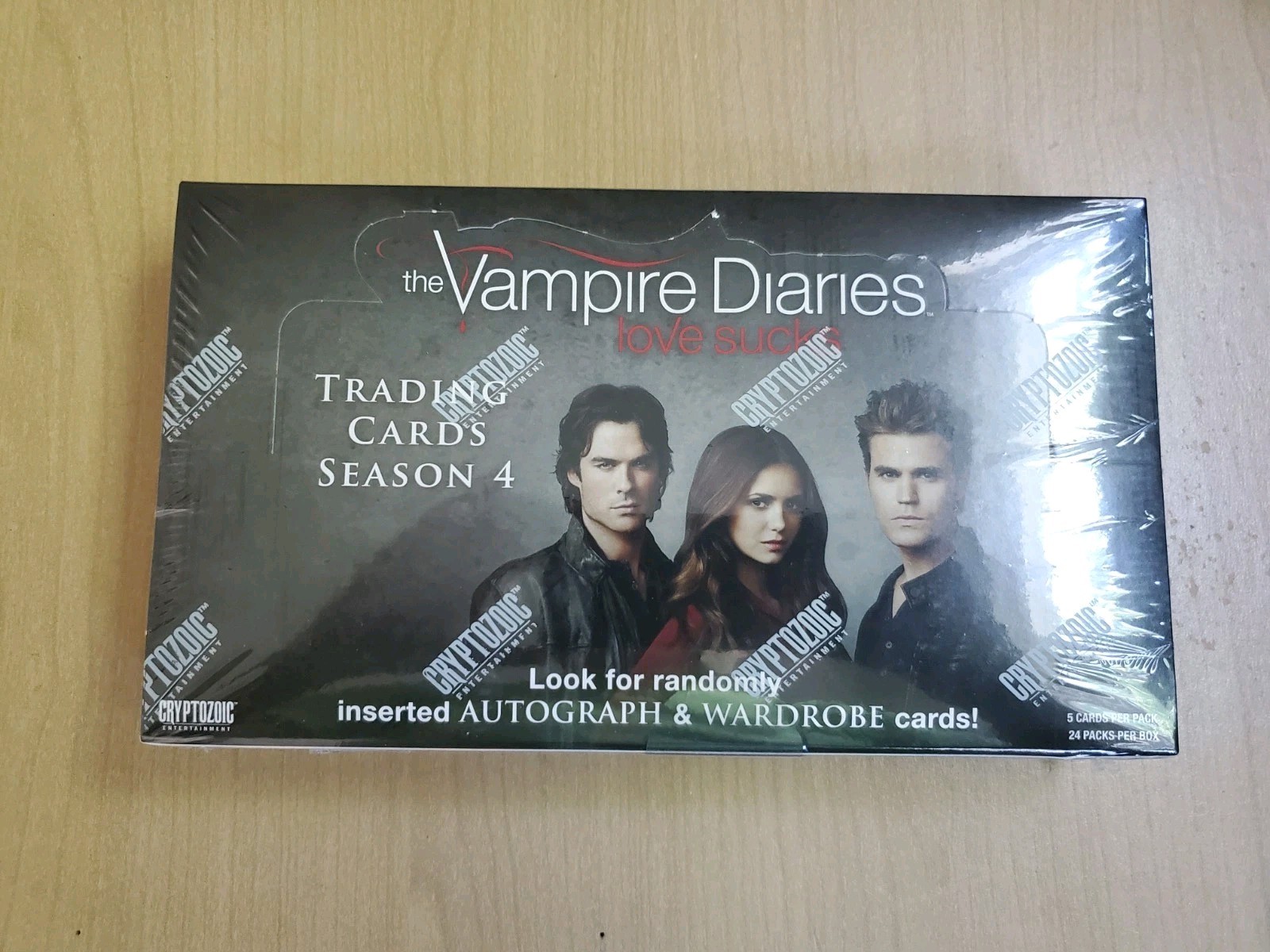 2016 Cryptozoic Vampire Diaries Season 4 sealed hobby box 24 packs