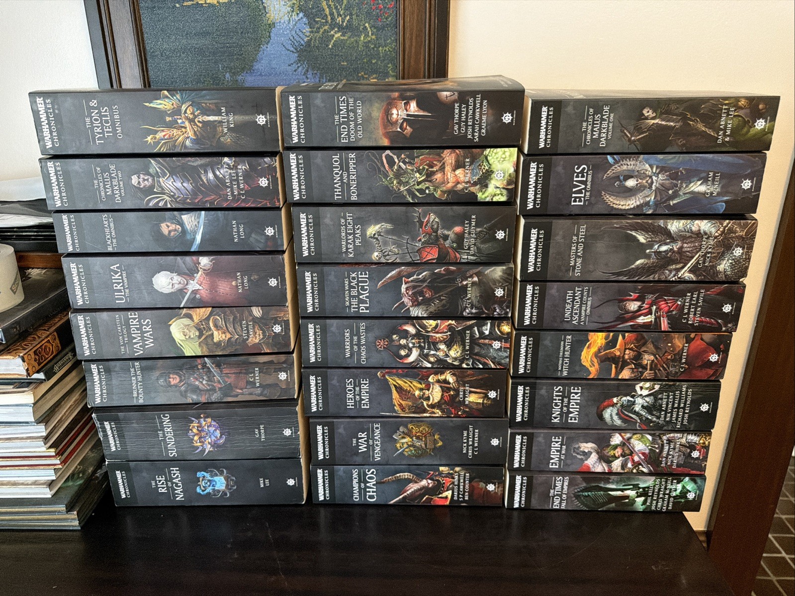 Warhammer Chronicles Omnibus Lot 24 Paperbacks