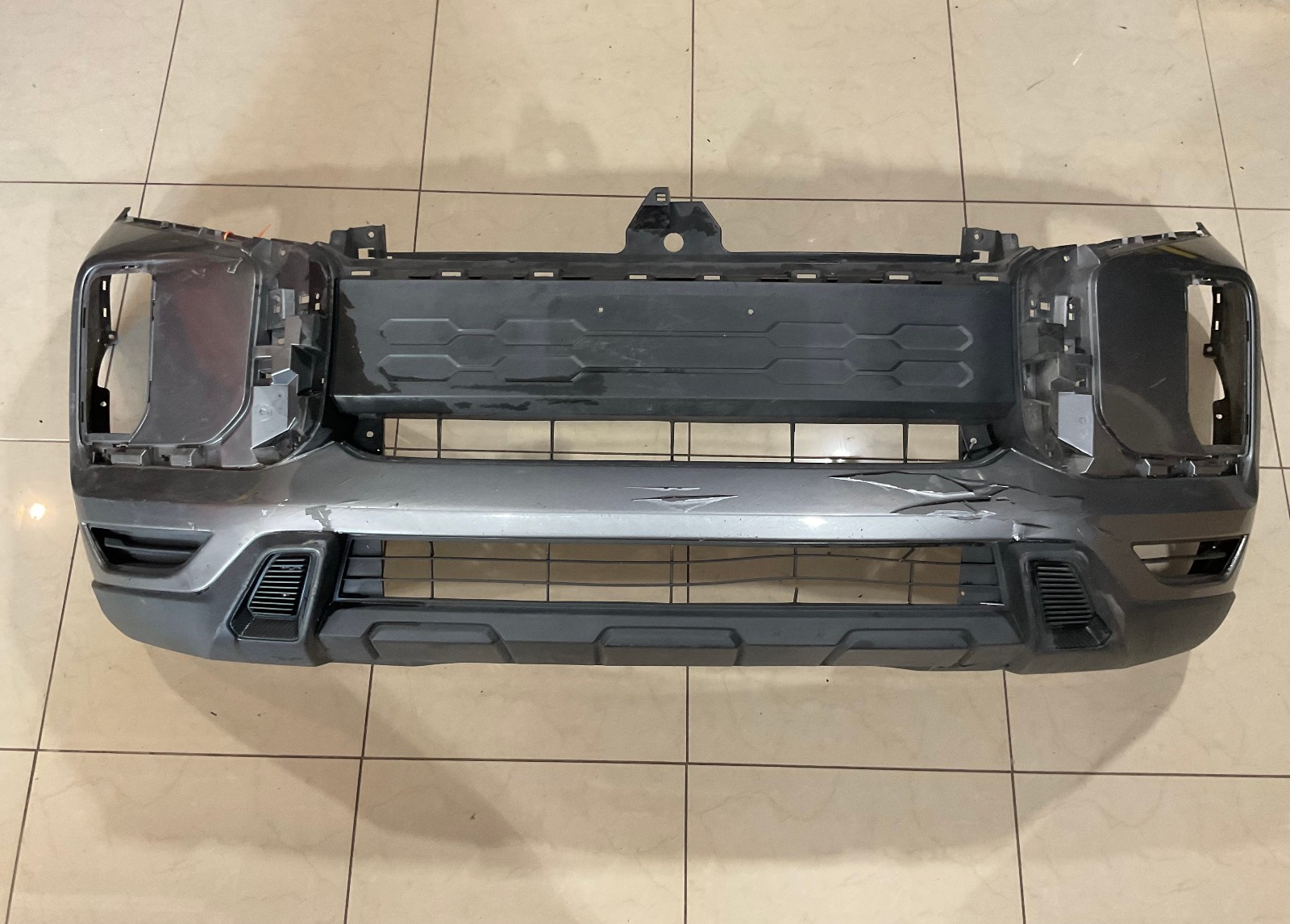 Front Bumper Gray 2020-2022 Mitsubishi Outlander SPORT 6400J611ZZ OEM Original