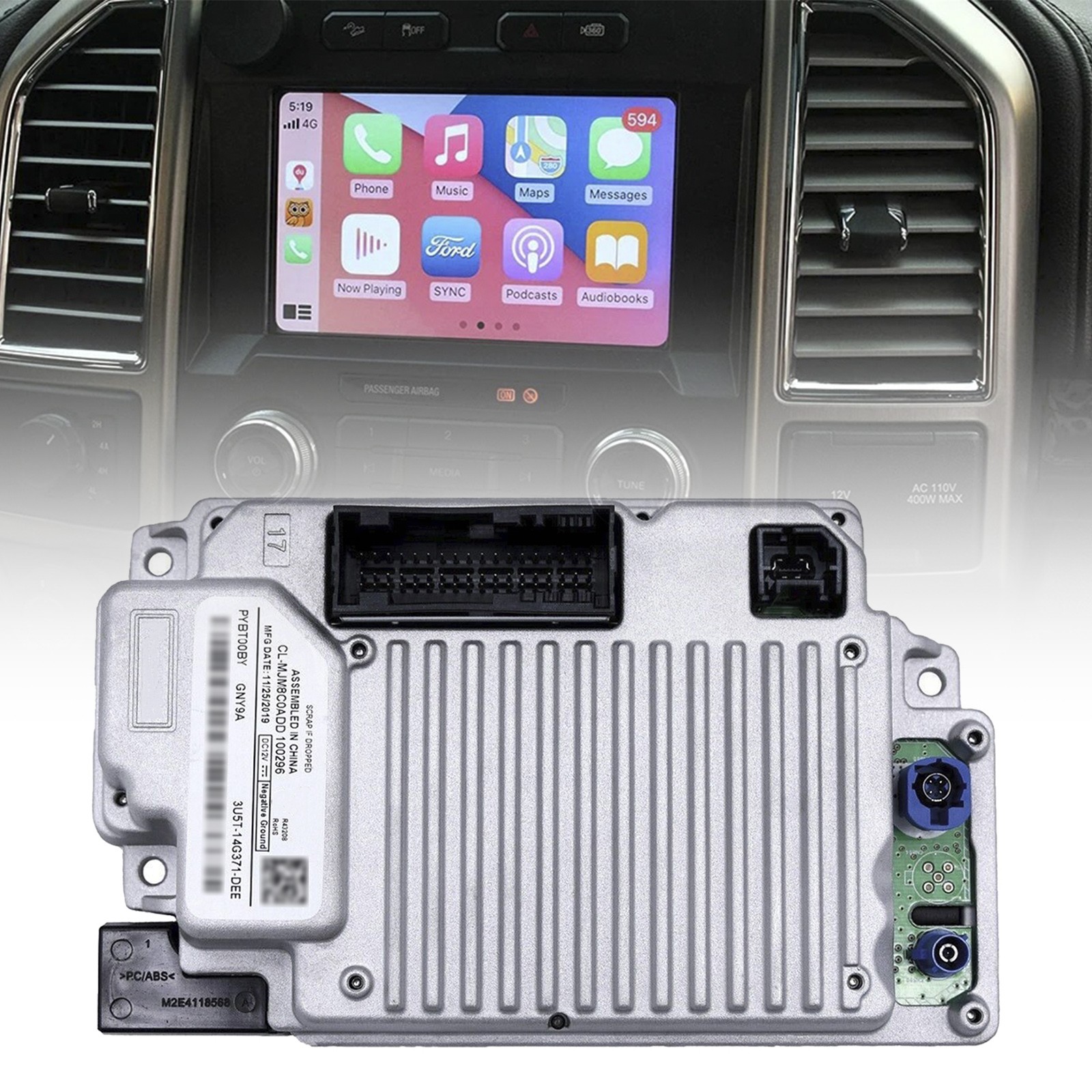 NEW Sync 3 APIM 3.4 Navigation Module for Ford Lincoln Vin Programmed NAV