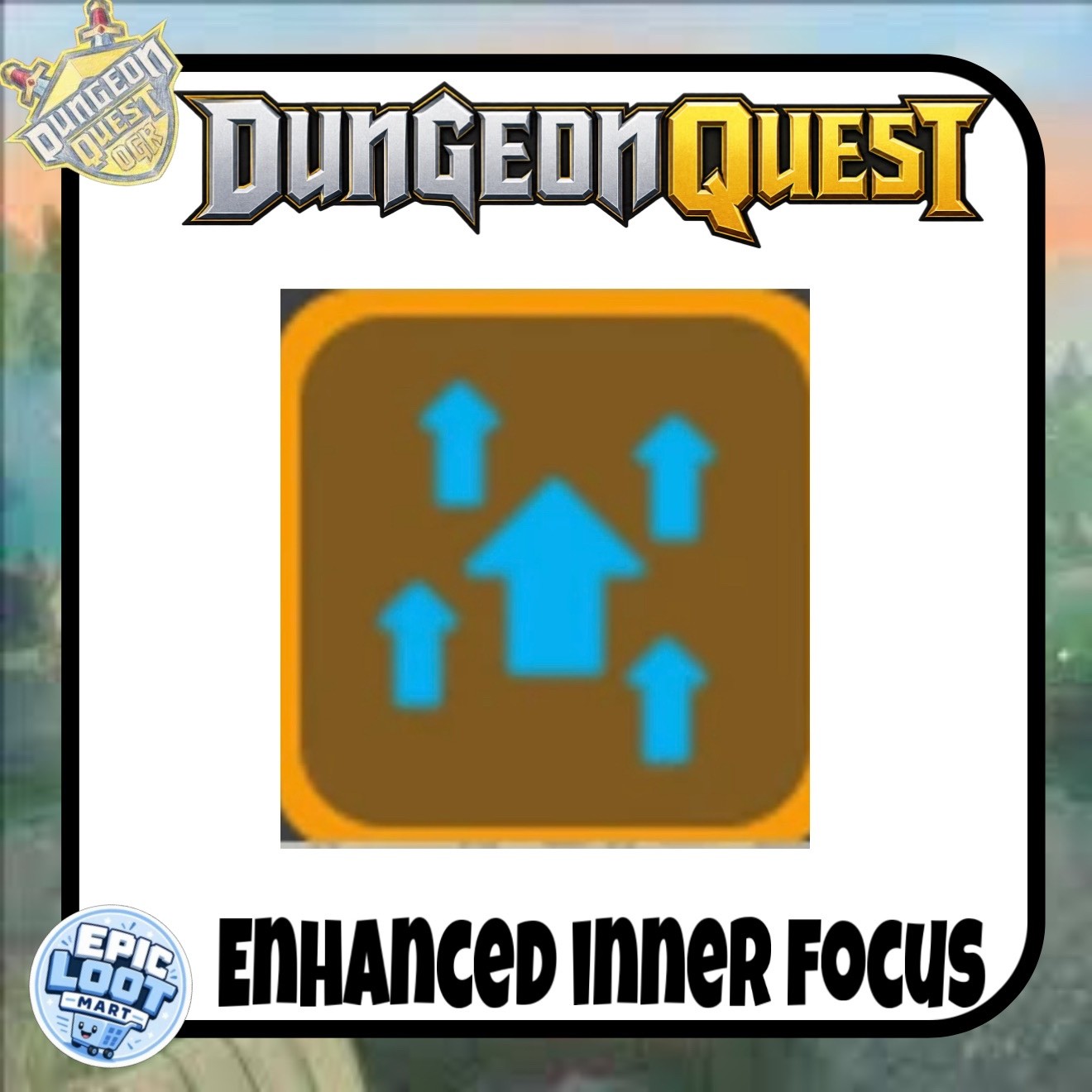 EIF Enhanced Inner Focus | Dungeon Quest Reborn | DQR | MAGE SPELL | FAST
