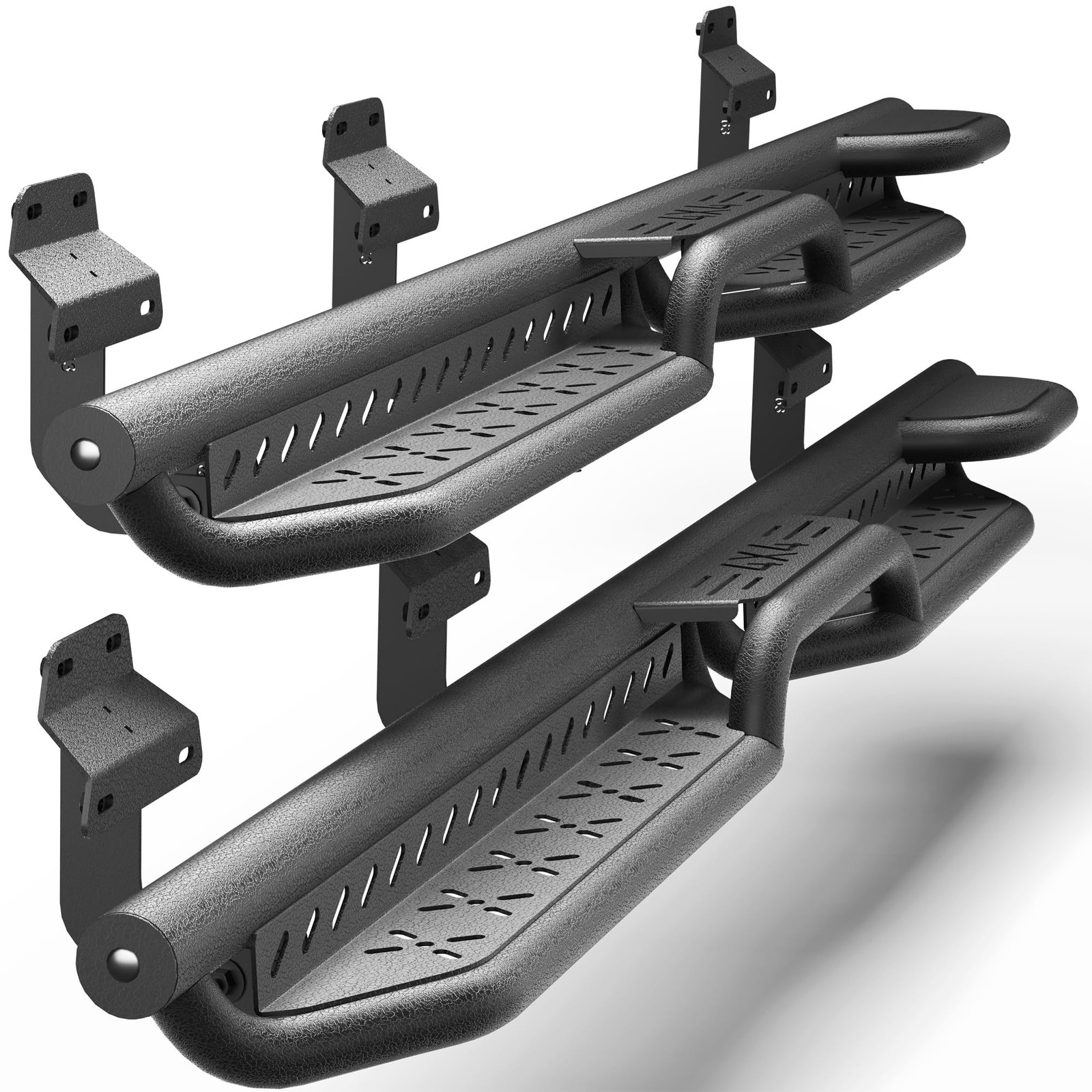 Running Boards for 2015-2026 F-150 SuperCrew, 2-Raised Side Steps