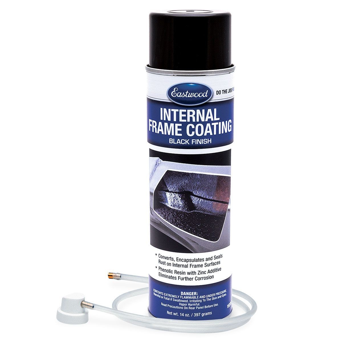 Eastwood Paint Internal Frame Coating Black w/Nozzle