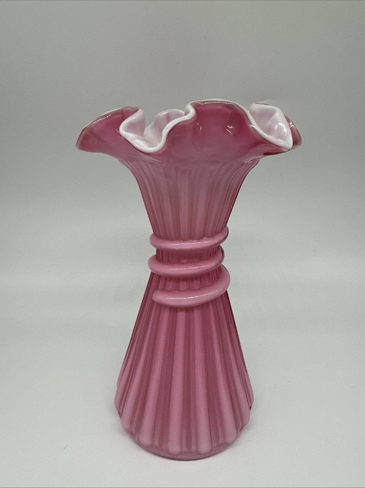 Vintage Fenton Wheat Vase Vintage Fenton Wheat Vase