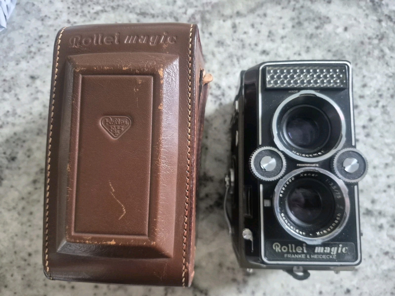 Rollei Magic Camera, Franke Heideke, Clean, Untested, Sold As Is With Case