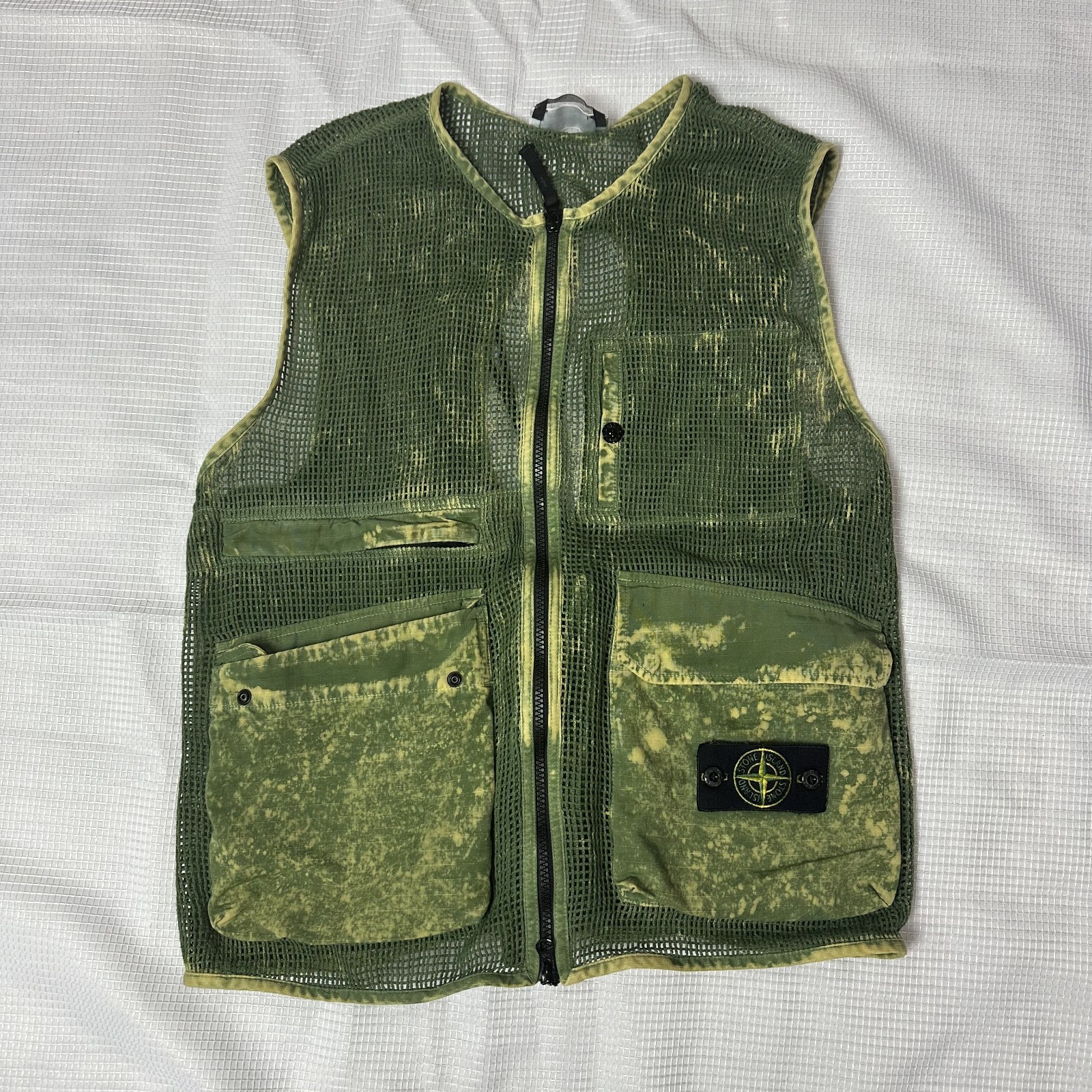 Stone Island Mesh Ripstop Vest. Size large Stone Island Mesh Ripstop Vest. Size large