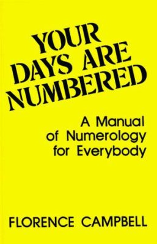 Your Days Are Numbered Hardcover Florence Campbell Your Days Are Numbered Hardcover Florence Campbell