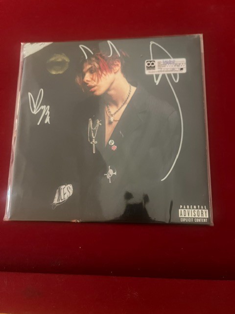 Vinyl by YungBlud - YungBlud Album - Signed w/ drawing + kissed lips\
