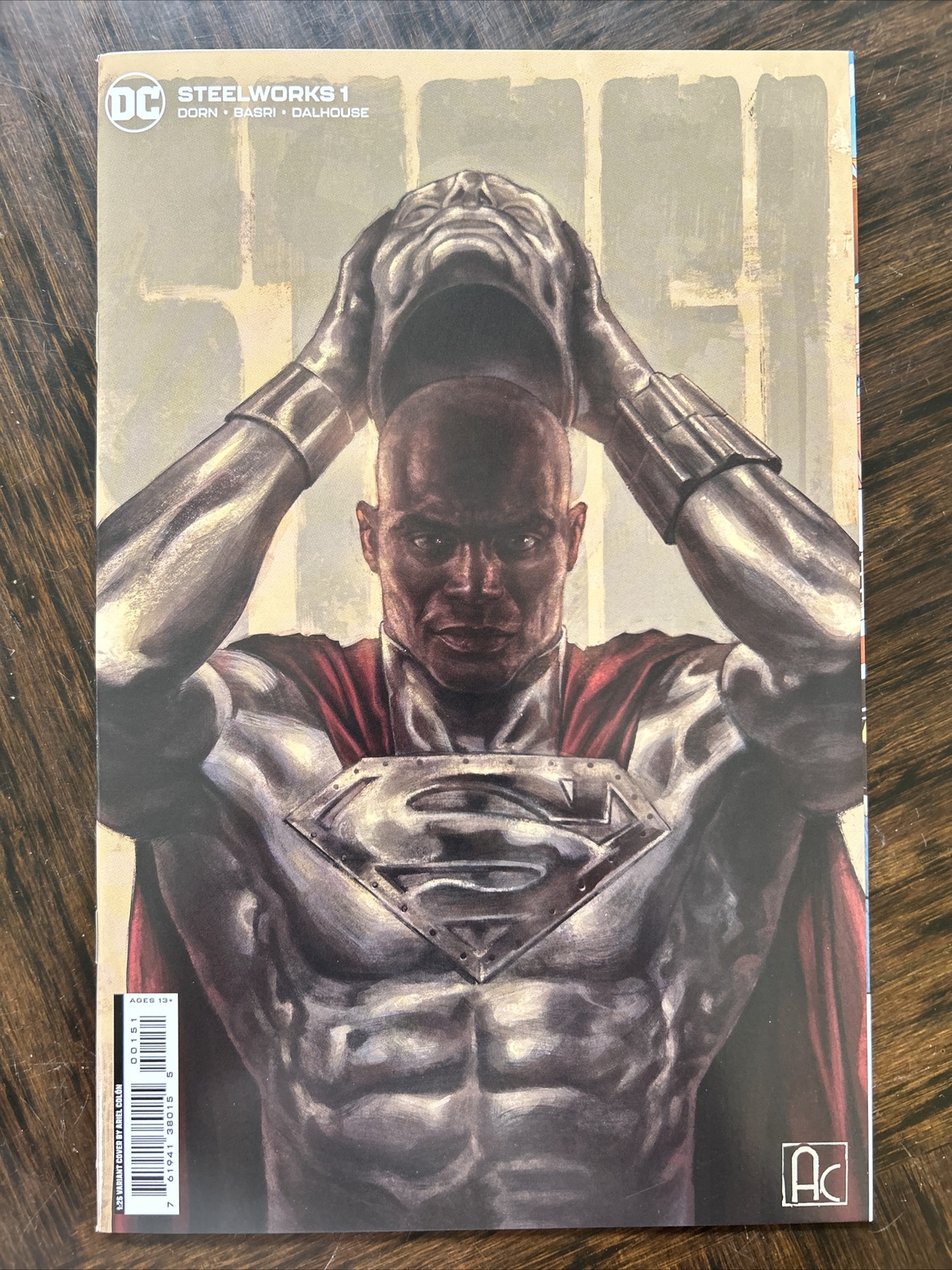 Steelworks 1 (1:25) Variant NM DC Comics Steel Superman Steelworks 1 (1:25) Variant NM DC Comics Steel Superman