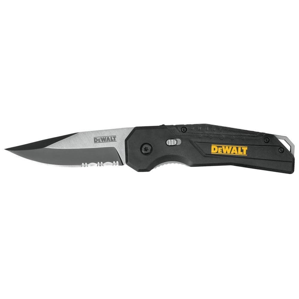 Dewalt DWHT10911 Spring Assist Pocket Knife, Black Dewalt DWHT10911 Spring Assist Pocket Knife, Black