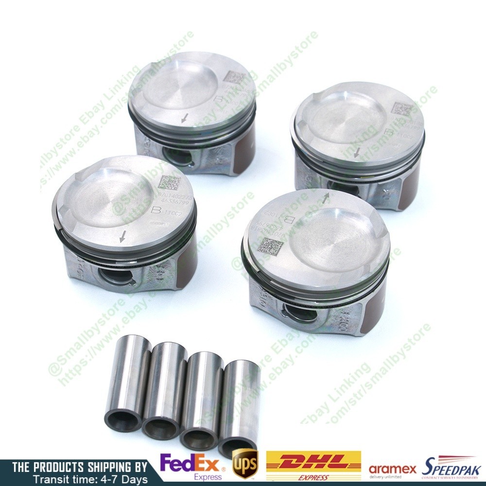 OEM 4pcs Piston with ring JEEP COMMANDER COMPASS RENEGAD 1.3L 1.0L EKA EYF 2018-